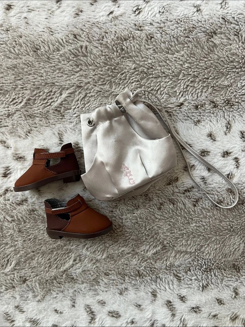 American Girl Doll - Ankle Boots and Ballet Bag for the dolls